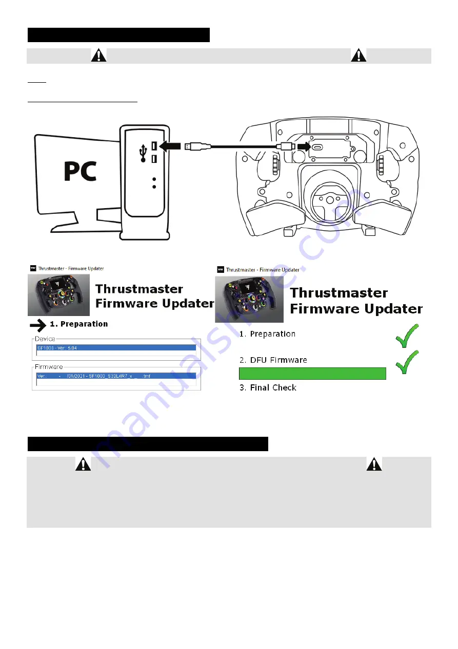 Thrustmaster Formula Wheel Add-On Ferrari SF1000 Edition Manual Download Page 203