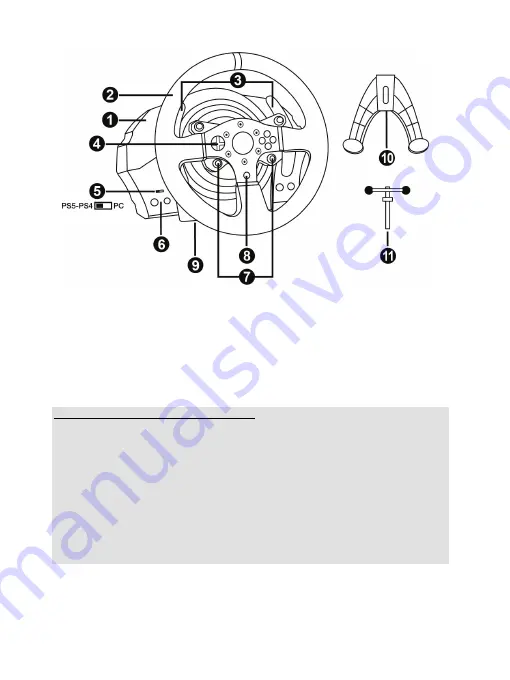 Thrustmaster T300RS User Manual Download Page 59