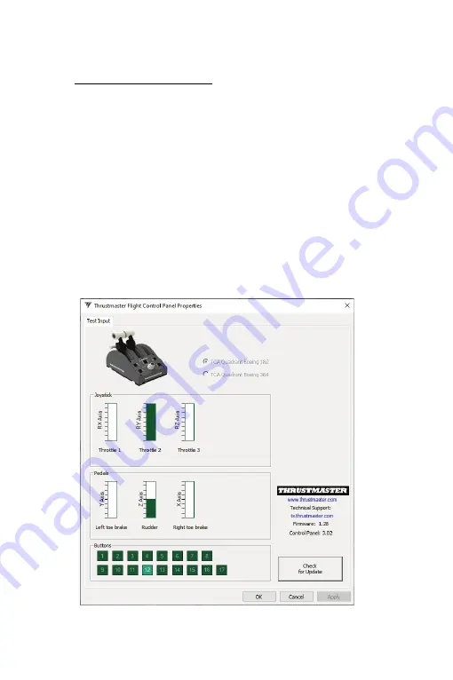 Thrustmaster TCA QUADRANT BOEING User Manual Download Page 293