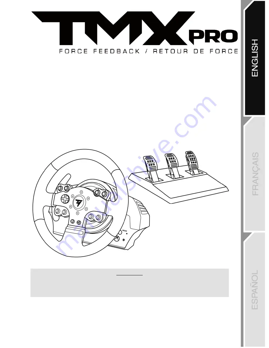 Thrustmaster TMX PRO User Manual Download Page 242