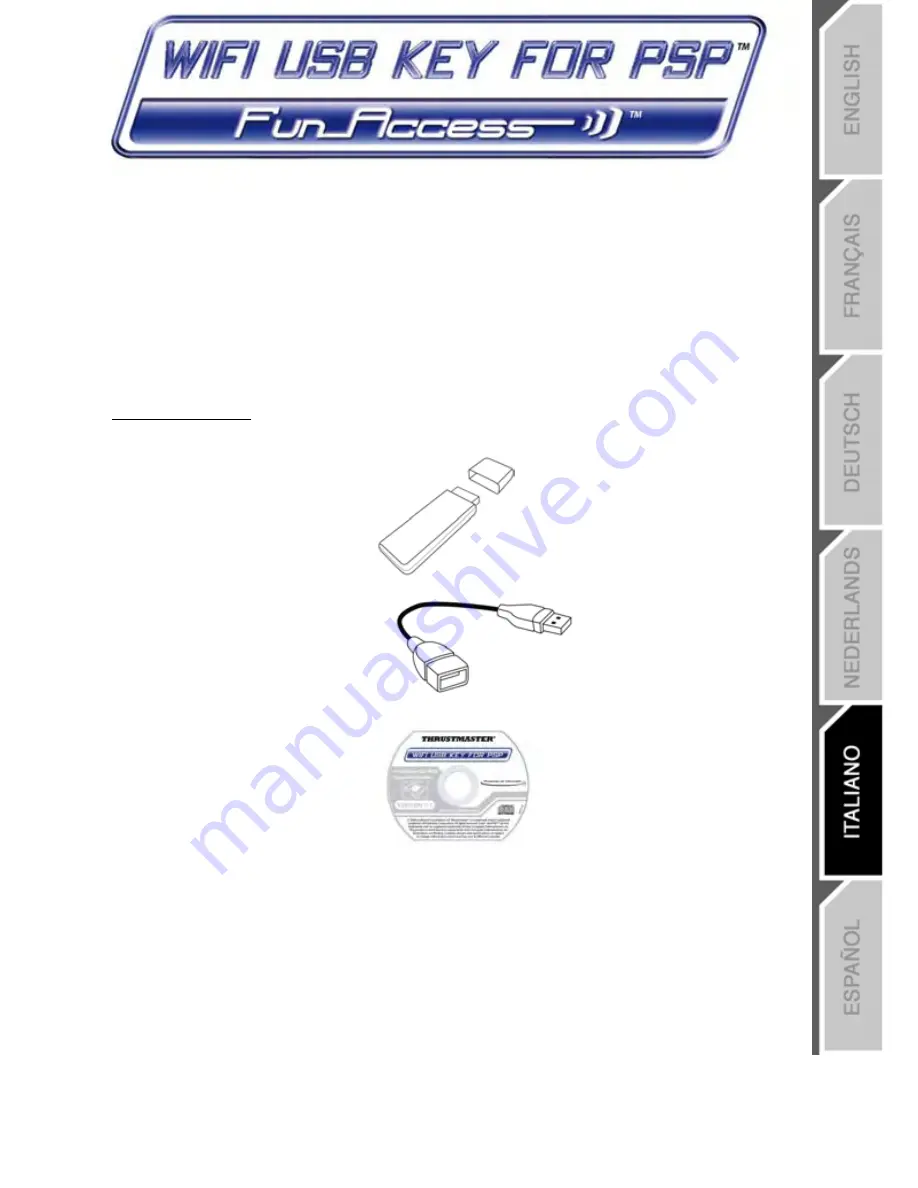 Thrustmaster WiFi USB Key for Sony PSP Quick Start Manual Download Page 26