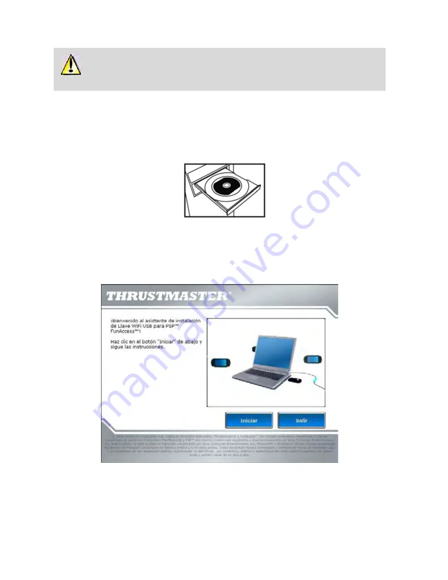 Thrustmaster WiFi USB Key for Sony PSP Скачать руководство пользователя страница 33