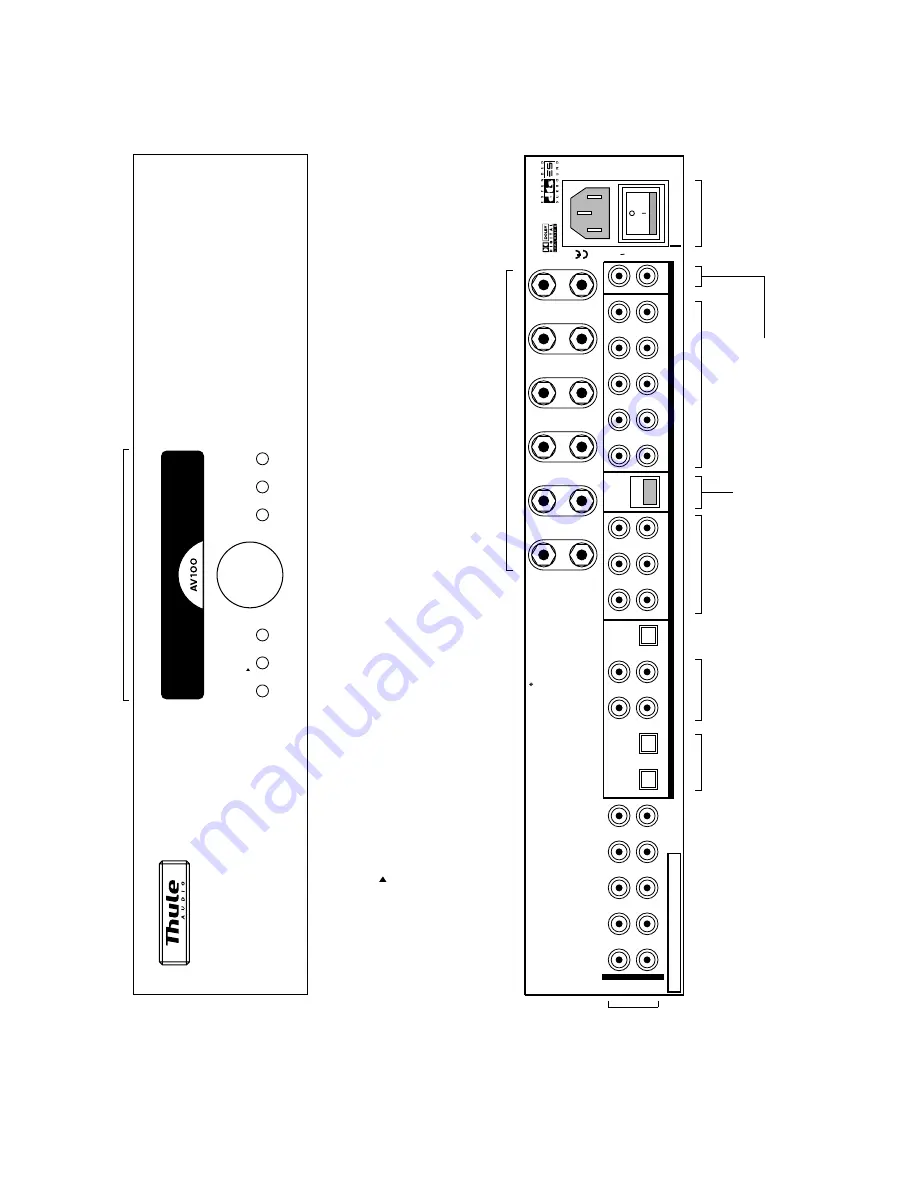 Thule Audio SPHERE AV100 Owner'S Manual Download Page 5