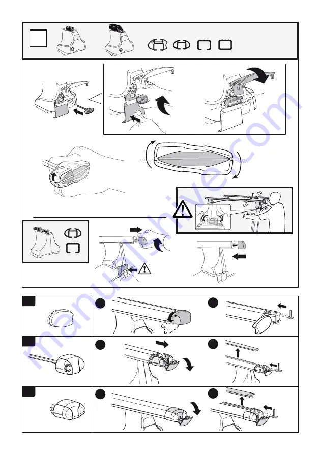 Thule 1018 Instructions Manual Download Page 7