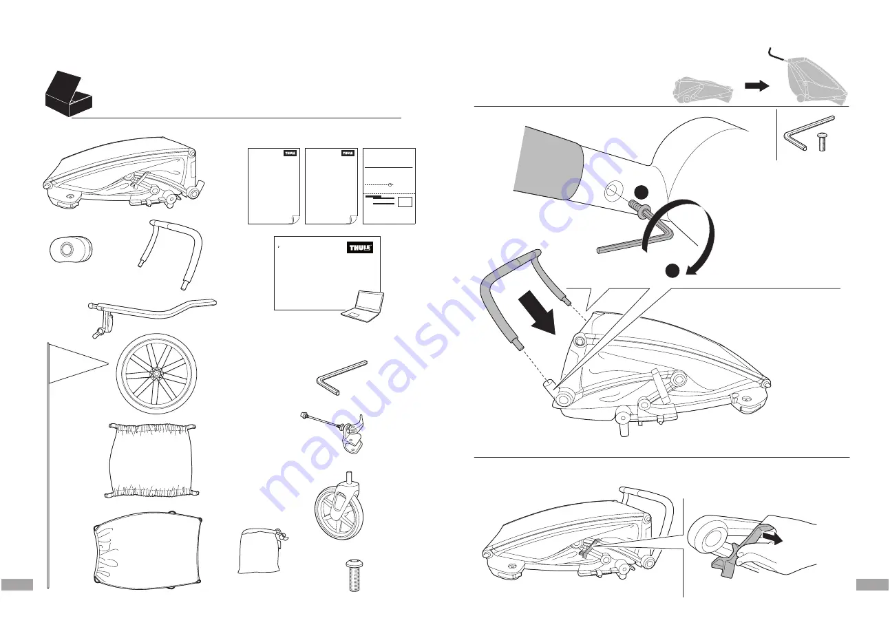 Thule 10203021 Instructions Manual Download Page 43