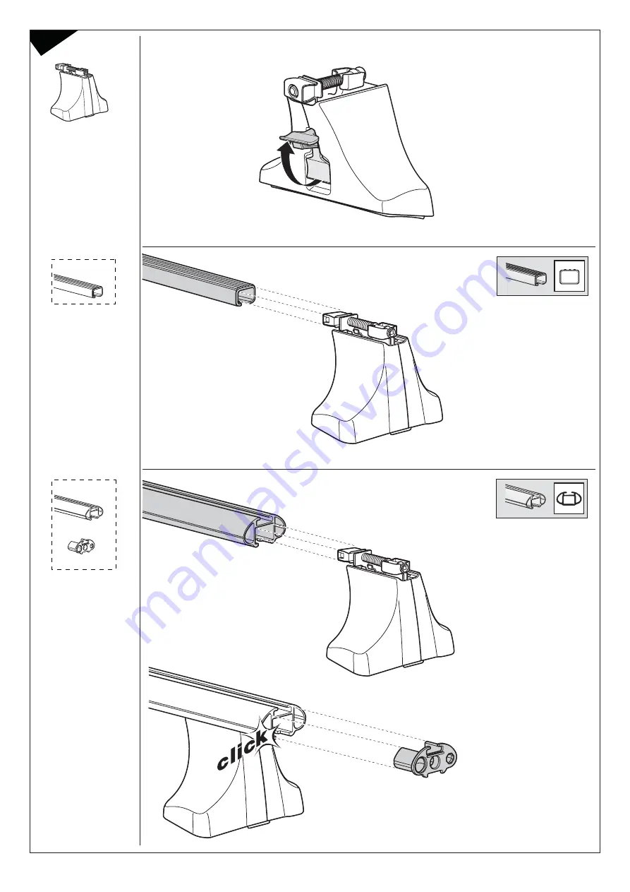 Thule 1043 Kit Fitting Instructions Manual Download Page 3