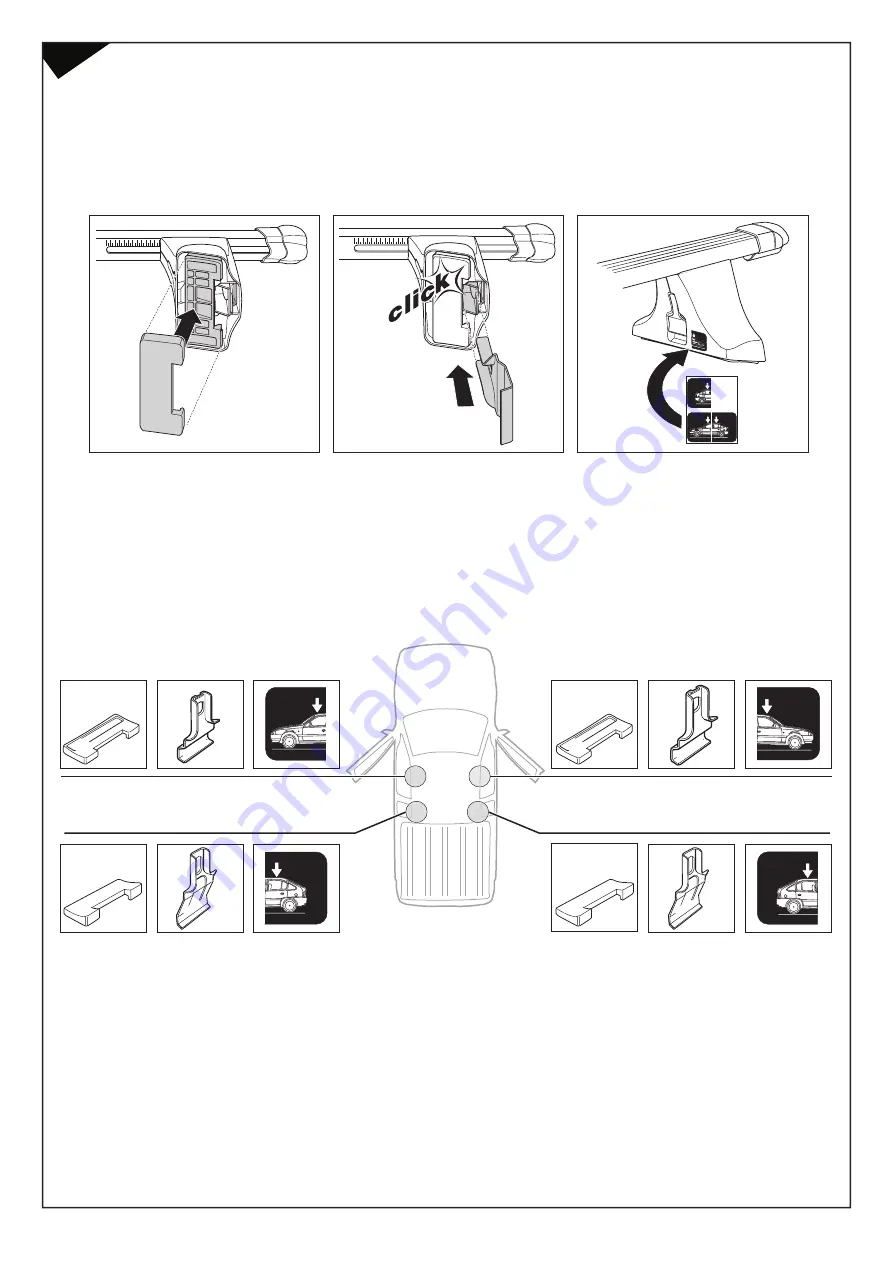 Thule 1294 RAPID SYSTEM Fitting Instructions Manual Download Page 5