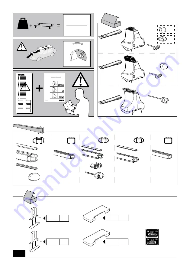 Thule 1576 Скачать руководство пользователя страница 2