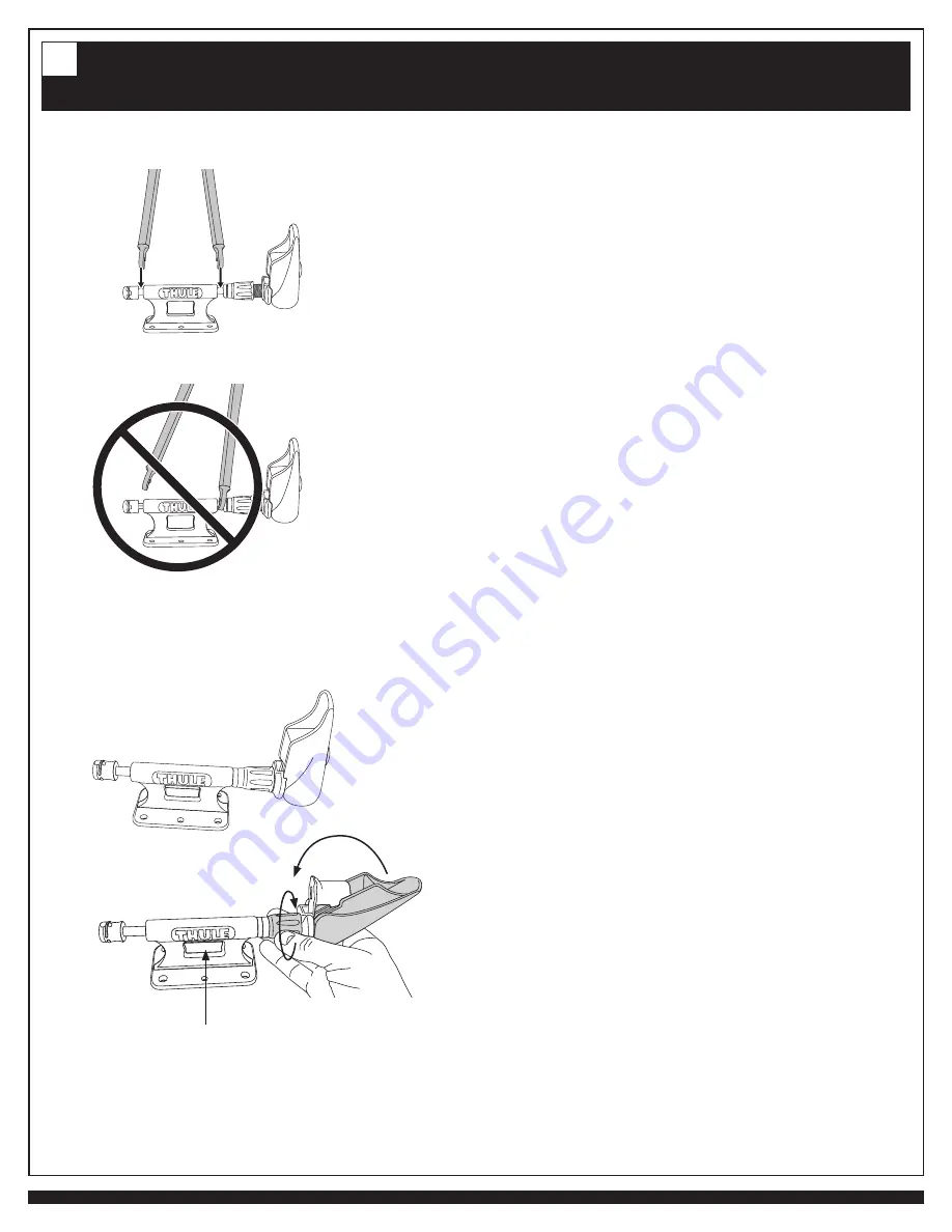 Thule BED-RIDER 822XTR Manual Download Page 10