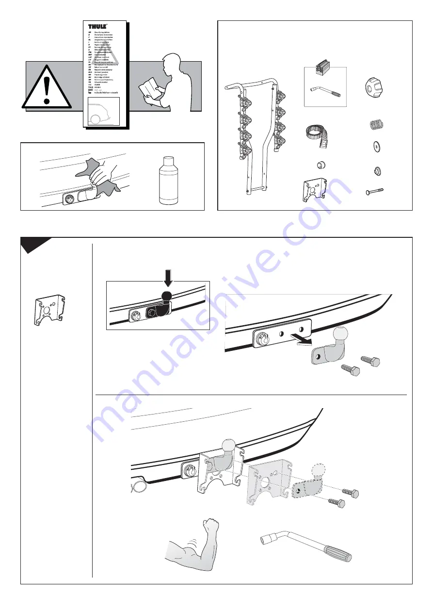 Thule BoltOn 9705 Скачать руководство пользователя страница 2