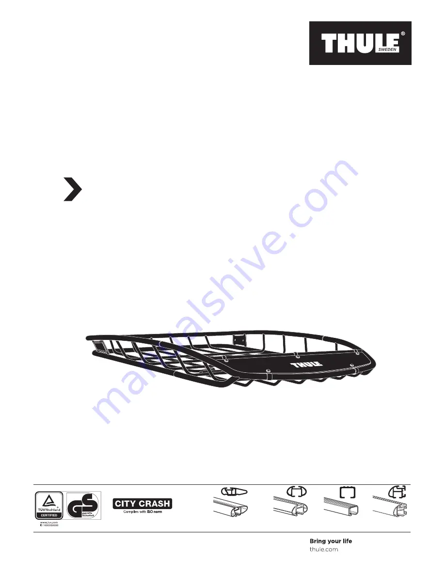 Thule Canyon 859 Instructions For Download Page 1