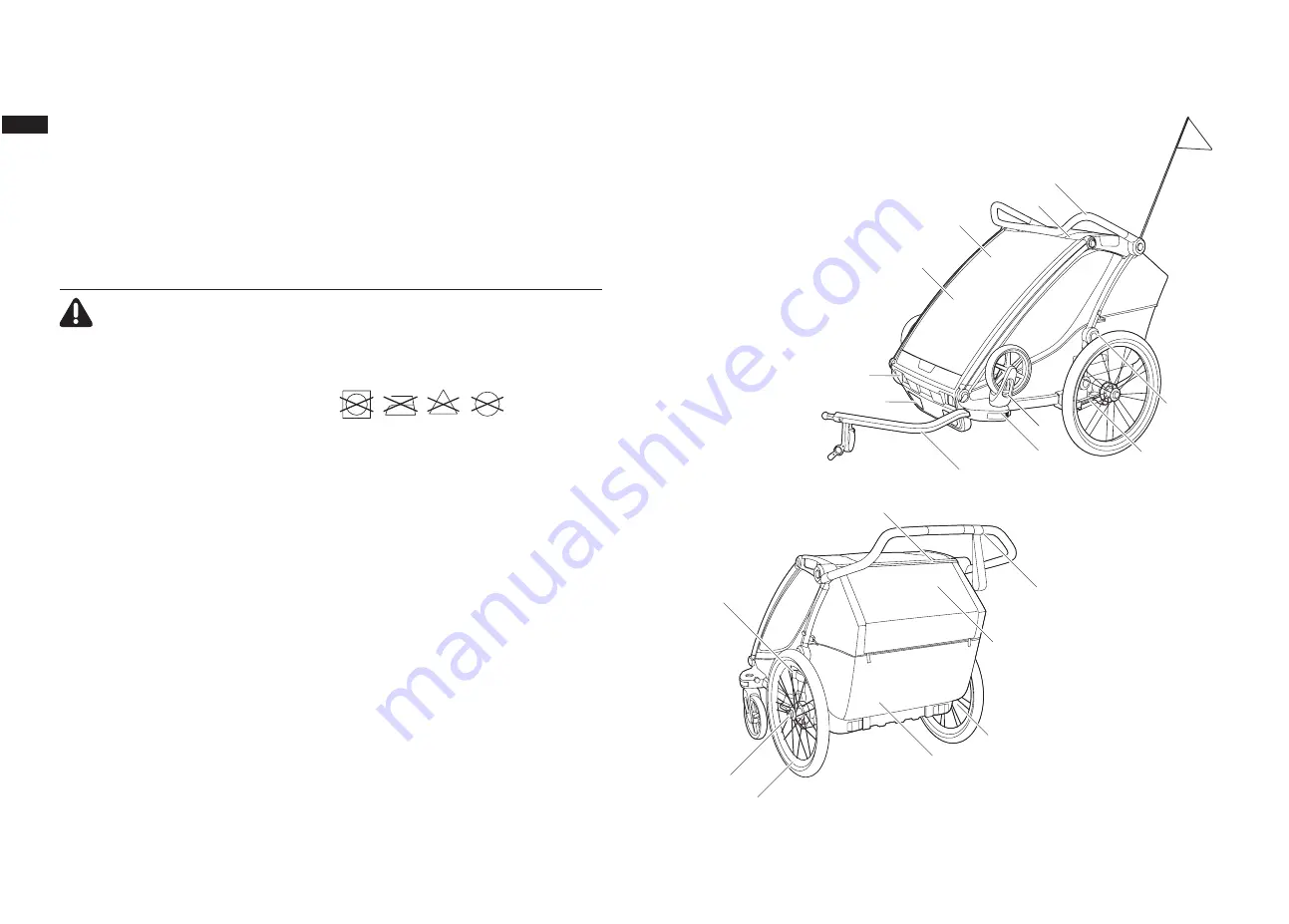 Thule Chariot Cab Скачать руководство пользователя страница 10