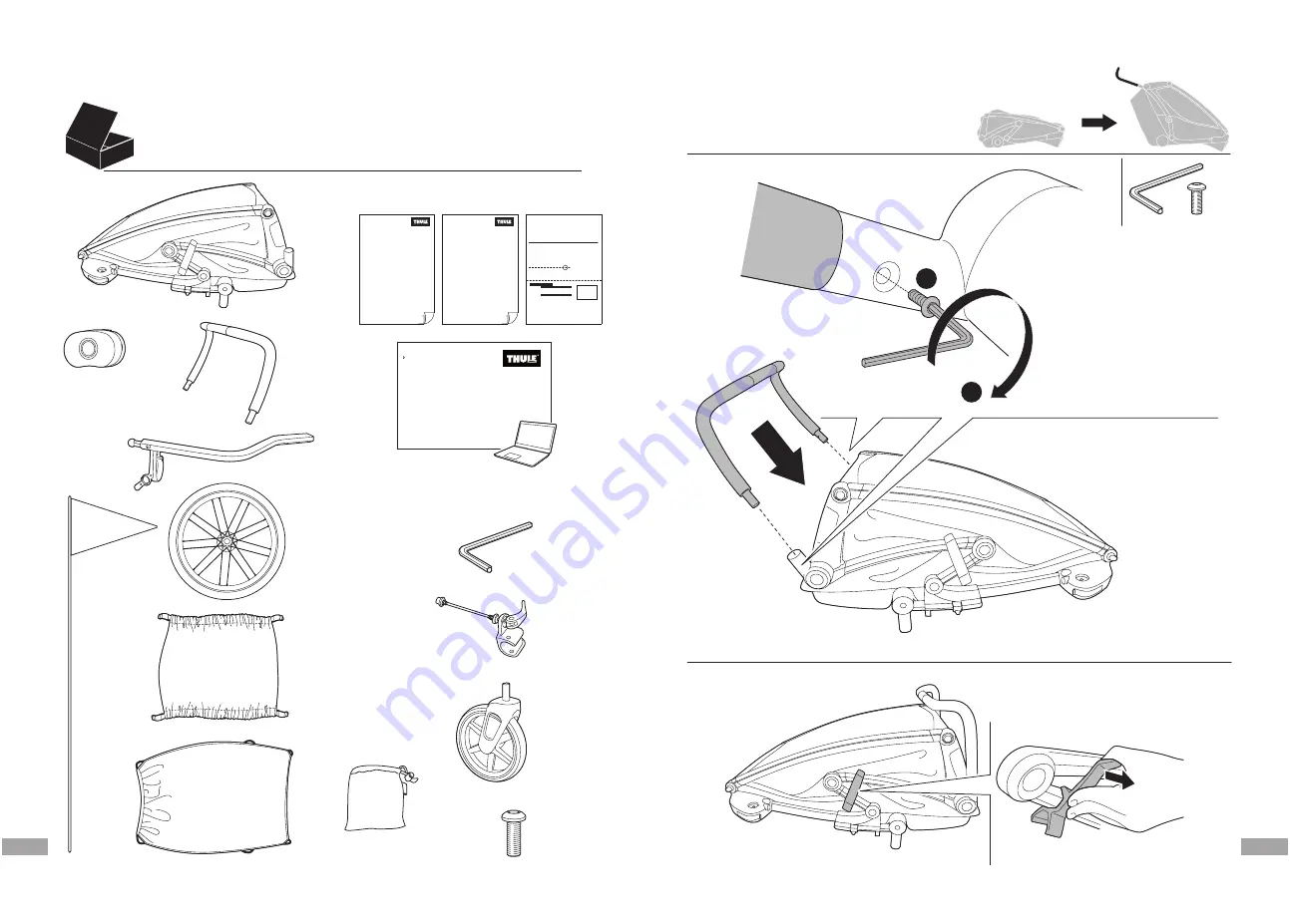 Thule Chariot Cab Скачать руководство пользователя страница 43