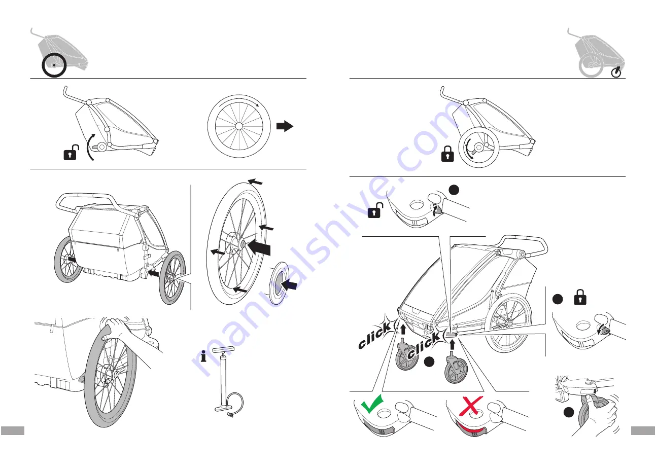 Thule Chariot Cab Скачать руководство пользователя страница 45