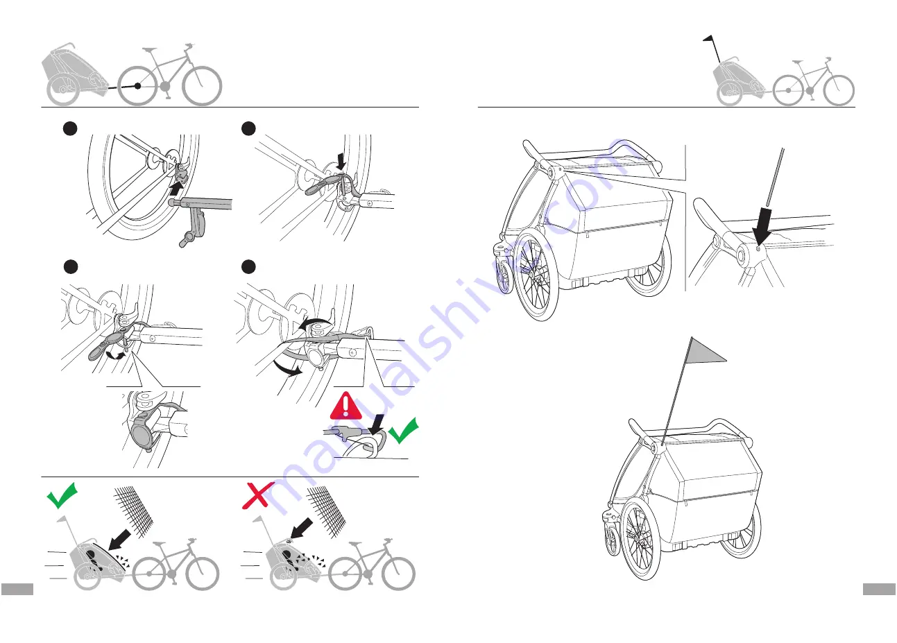 Thule Chariot Cab Скачать руководство пользователя страница 52