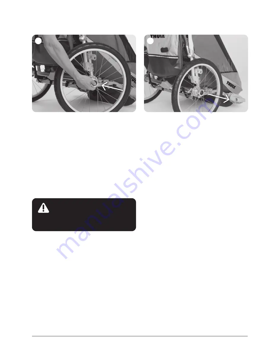 Thule Chariot Cougar 1 Instructions Manual Download Page 10