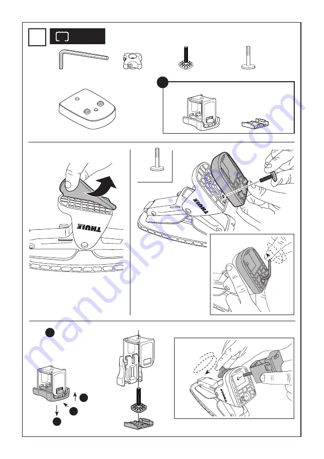 Thule DockGlide 896000 Скачать руководство пользователя страница 5