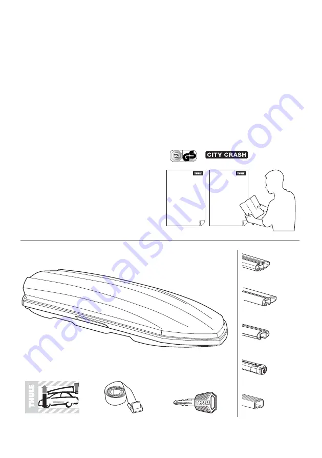 Thule Dynamic 800/M 6128 Скачать руководство пользователя страница 2