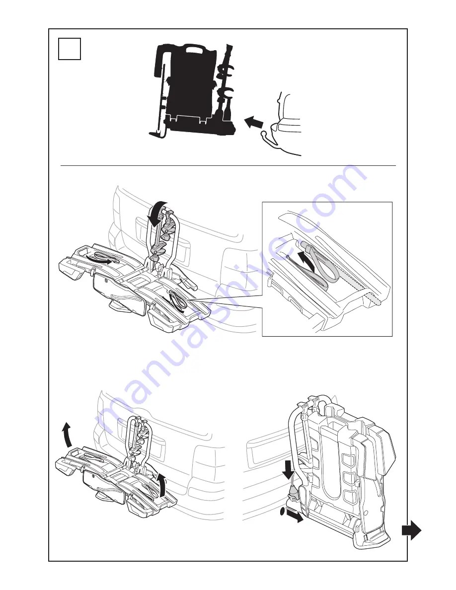 Thule EasyFold XT Instructions Manual Download Page 12