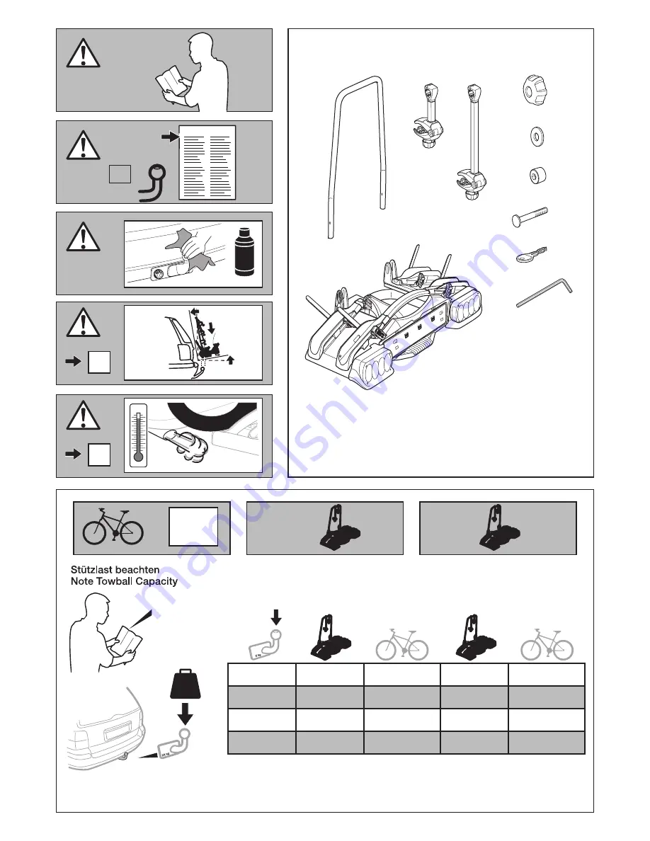 Thule EuroWay 920 Скачать руководство пользователя страница 2