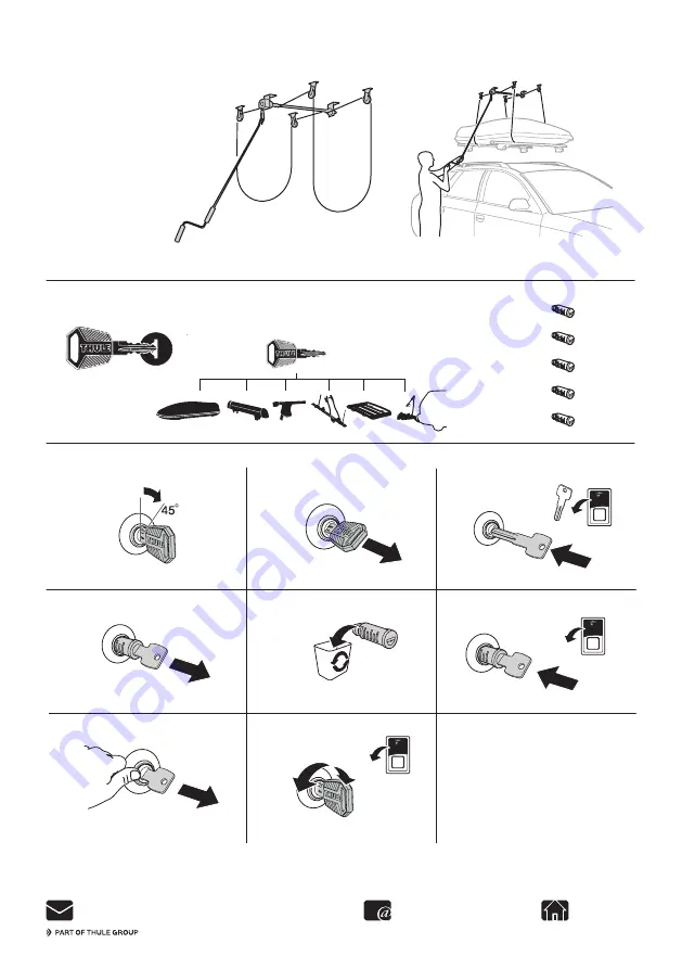 Thule Excellence XT 611905 Скачать руководство пользователя страница 12