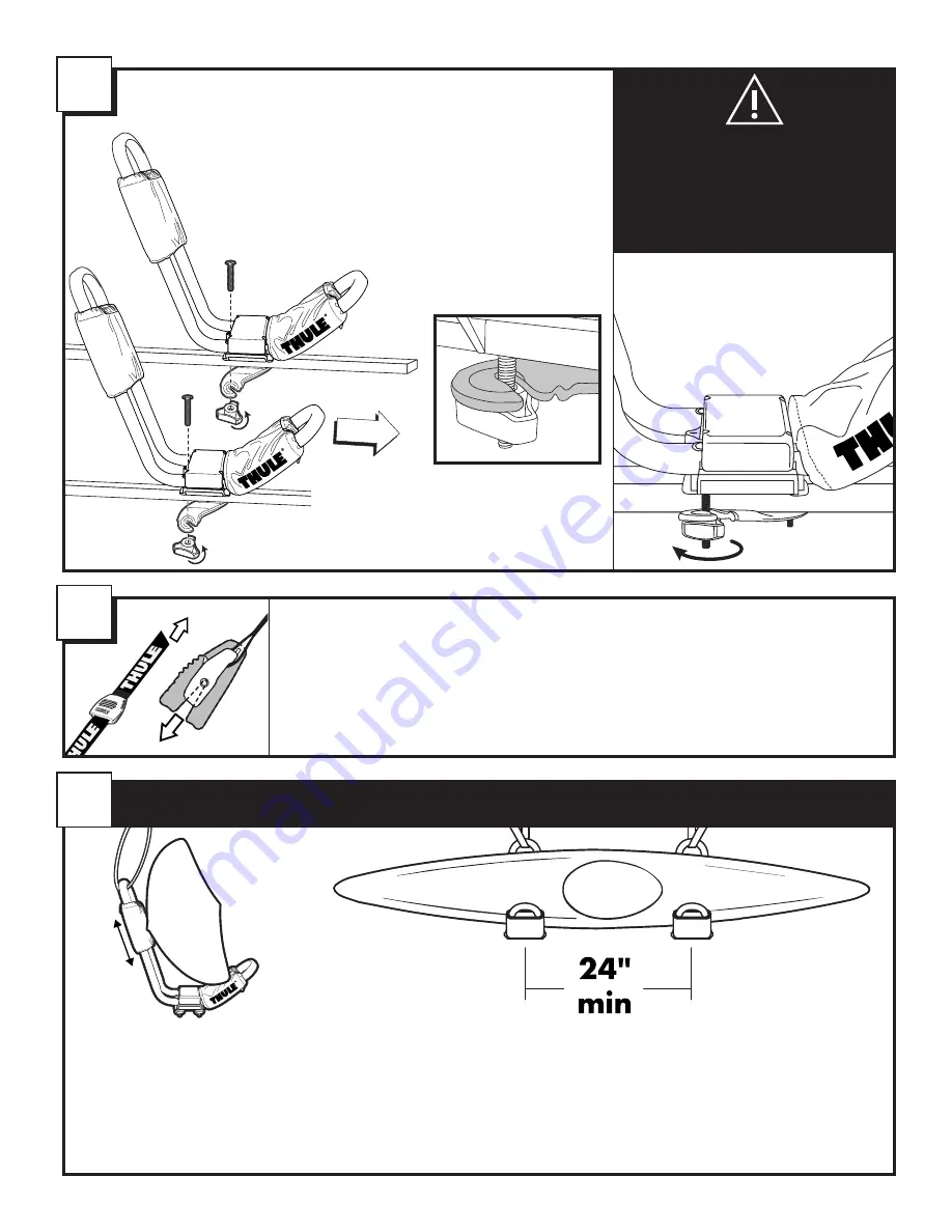 Thule HULL-A-PORT 835xt Manual Download Page 3