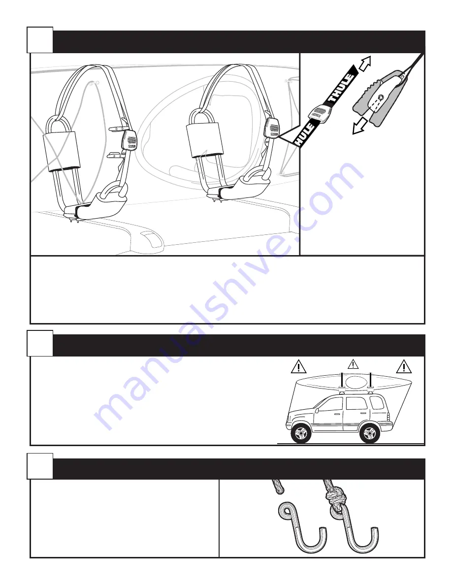 Thule HULL-A-PORT 835xt Manual Download Page 4