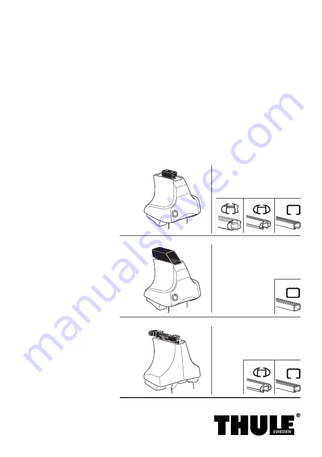 Thule Kit 1111 Instructions Manual Download Page 1