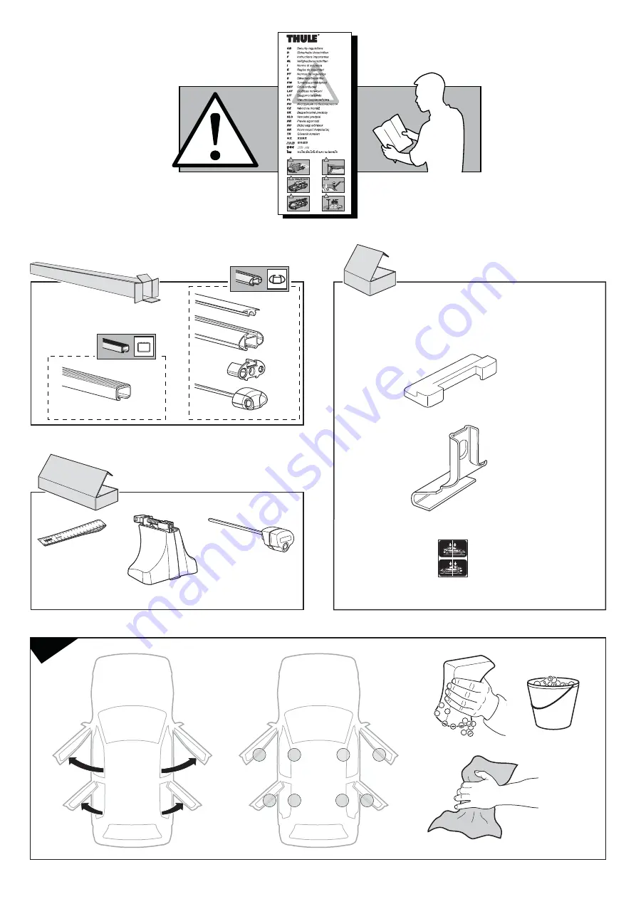 Thule Kit 1260 Скачать руководство пользователя страница 2