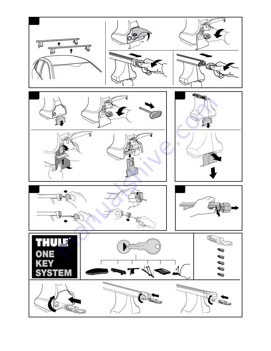 Thule Kit 1304 Скачать руководство пользователя страница 8