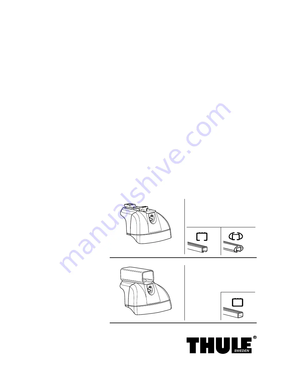 Thule Kit 3061 Instructions Manual Download Page 1