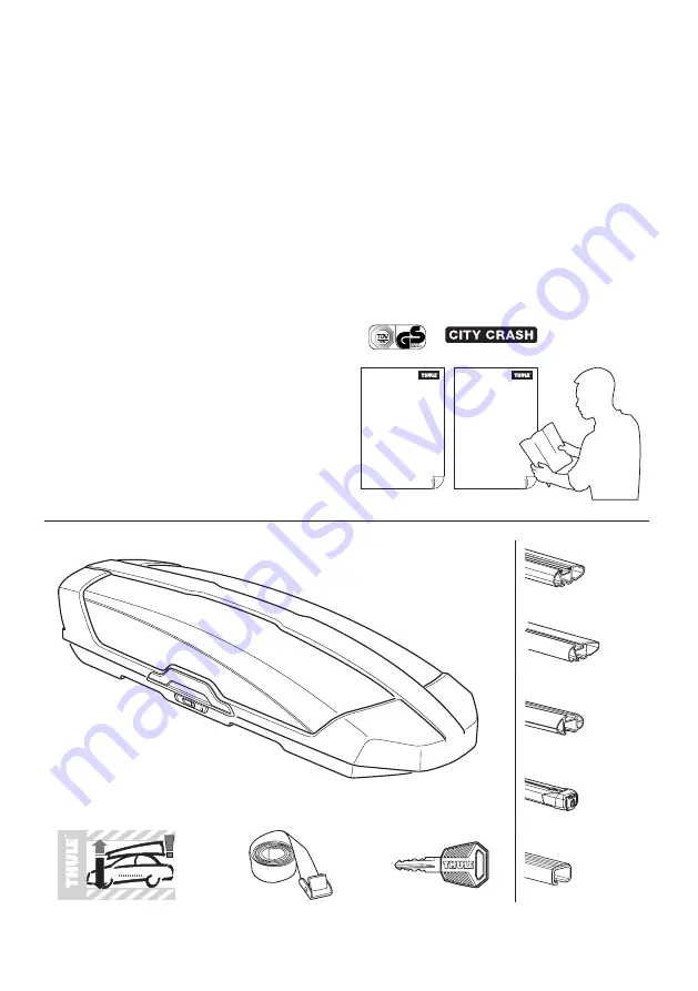 Thule Motion XT 6292 Instructions Manual Download Page 2