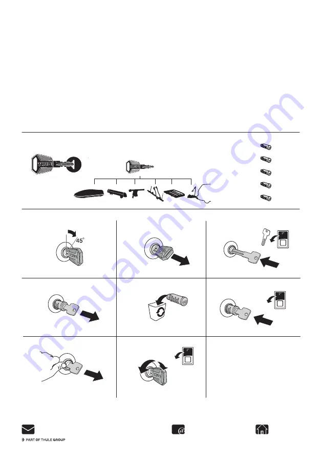 Thule Motion XT 6292 Скачать руководство пользователя страница 12