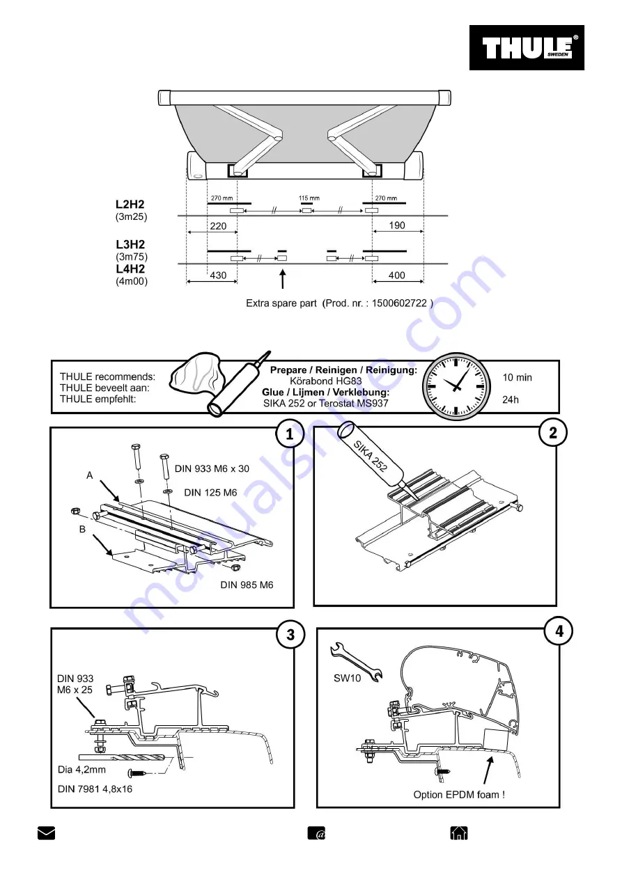 Thule Movano S6 Скачать руководство пользователя страница 4