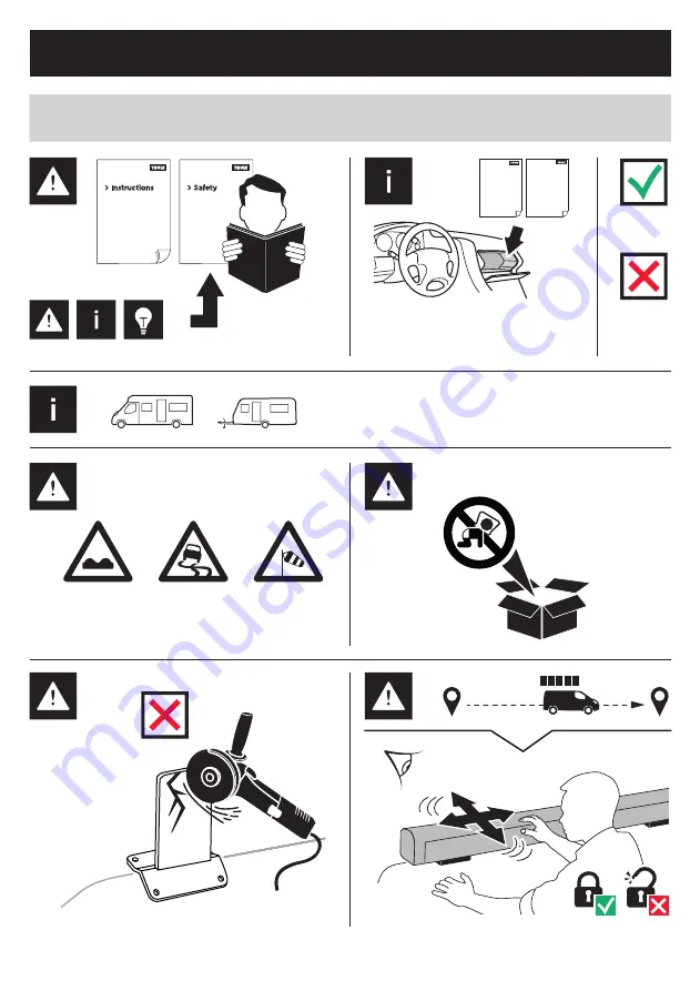 Thule Omnistor 9200 3026 Series Скачать руководство пользователя страница 6