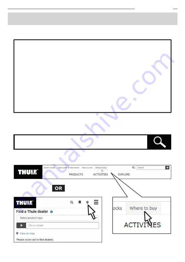 Thule Omnistor 9200 3026 Series Instructions Manual Download Page 49