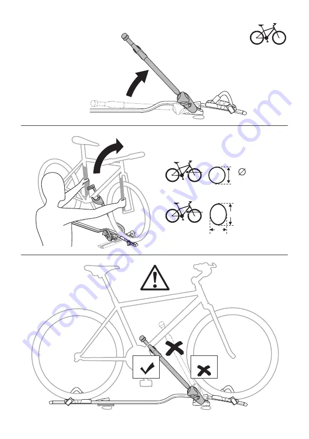 Thule ProRide XT 598004 Instructions Manual Download Page 12