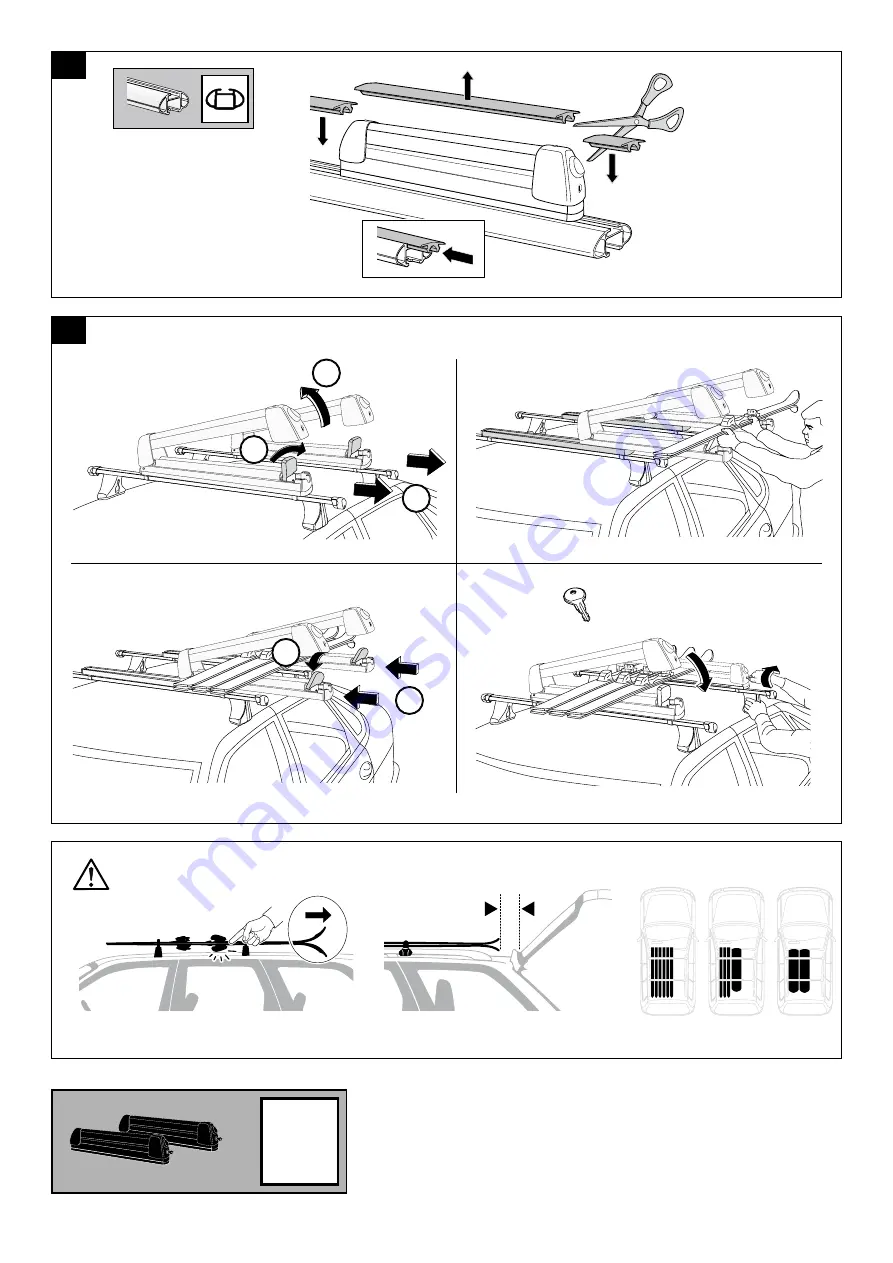 Thule PZ4AP-XT739-00 Fitting Instructions Download Page 4