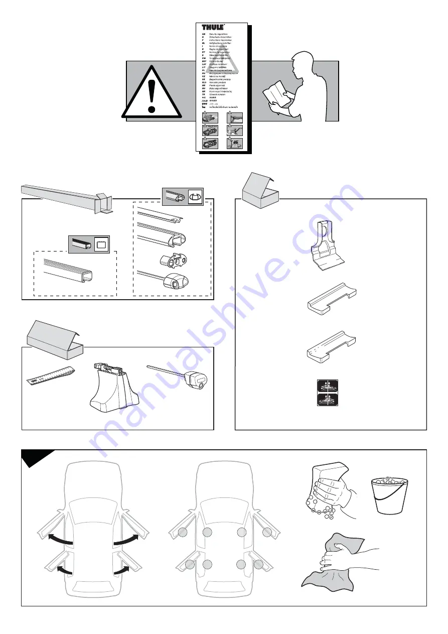 Thule Rapid System 1362 Скачать руководство пользователя страница 2