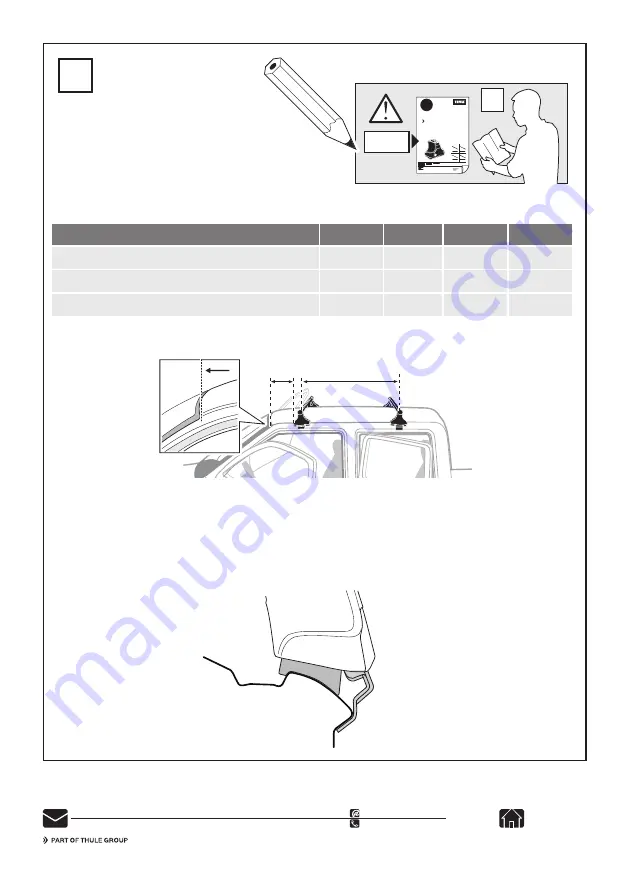 Thule Rapid System 1787 Instructions Manual Download Page 4