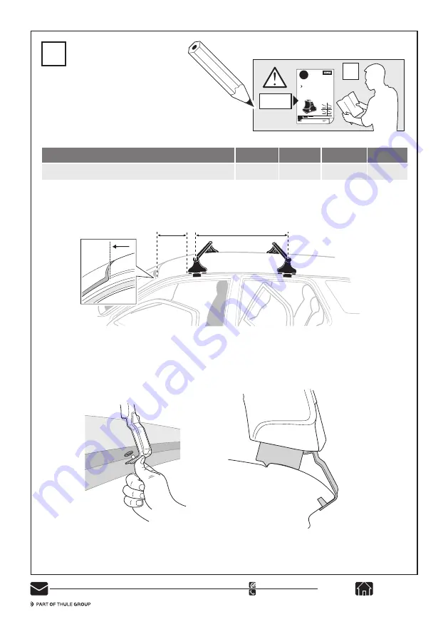 Thule Rapid System 1836 Скачать руководство пользователя страница 4