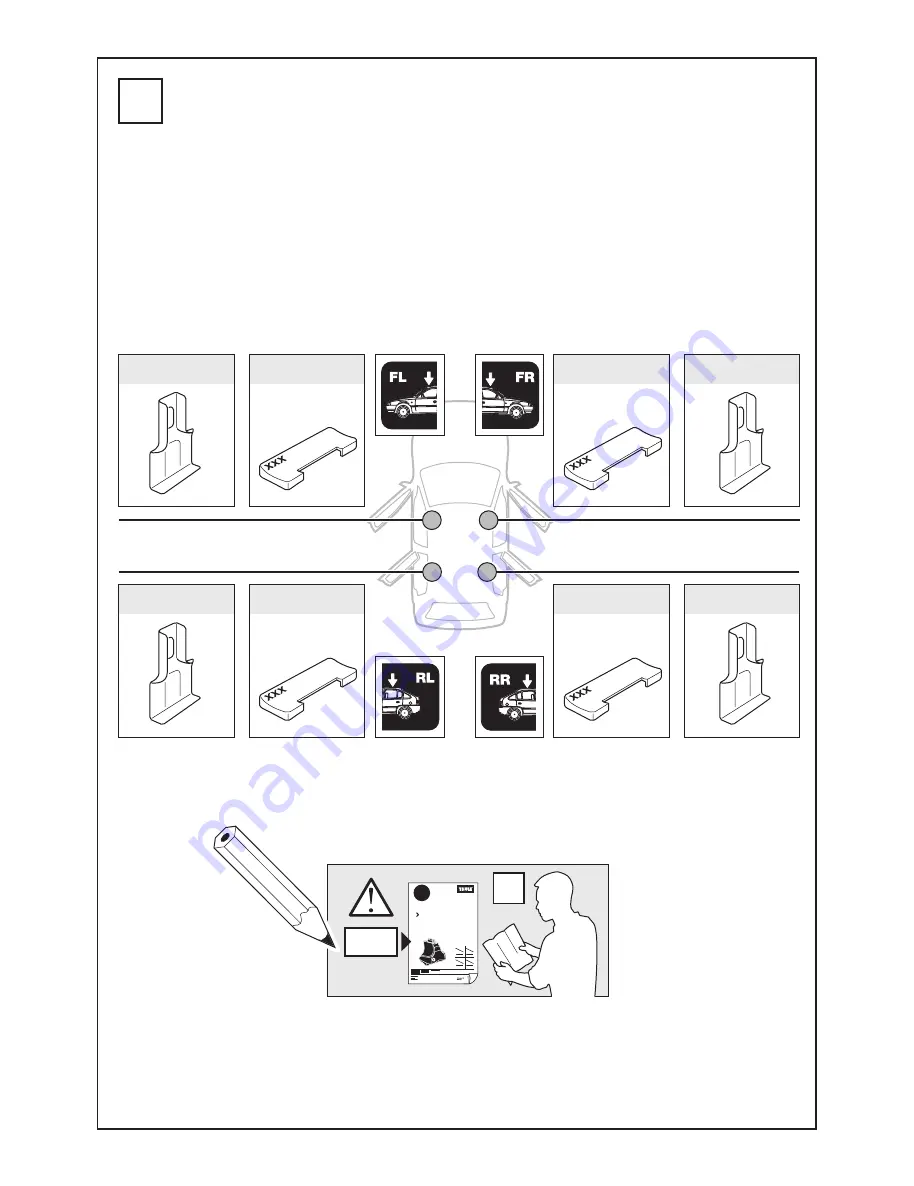 Thule Rapid System Kit 1417 Instructions Download Page 3