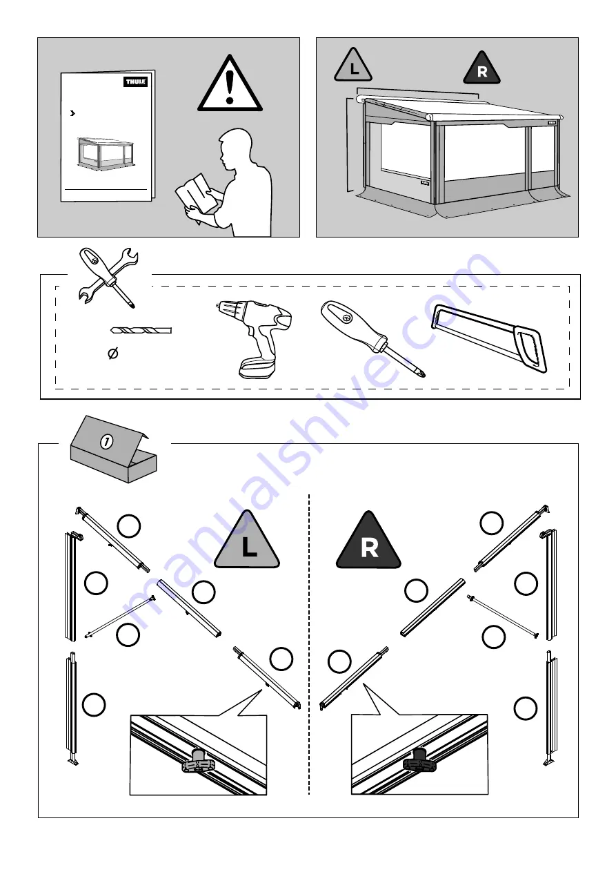 Thule Residence G2 Скачать руководство пользователя страница 2