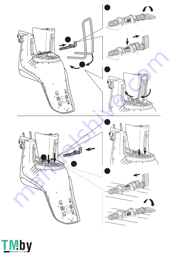 Thule RideAlong Lite 100109 Скачать руководство пользователя страница 5