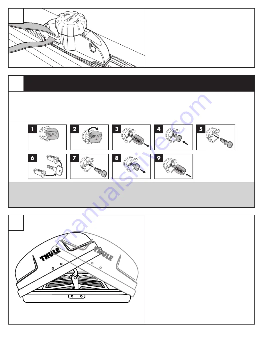 Thule Sonic 633 Installation Instruction Download Page 4