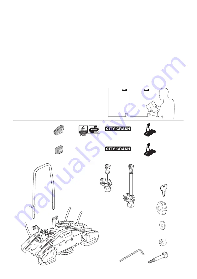 Thule VeloCompact 924 Скачать руководство пользователя страница 2