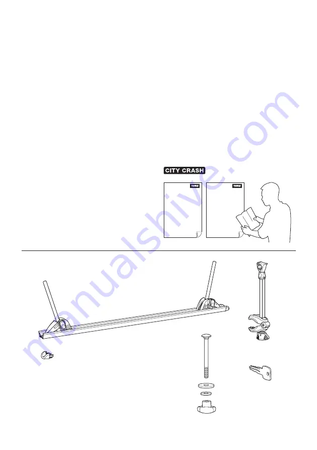 Thule WanderWay 3rd Bike Adapter Скачать руководство пользователя страница 2