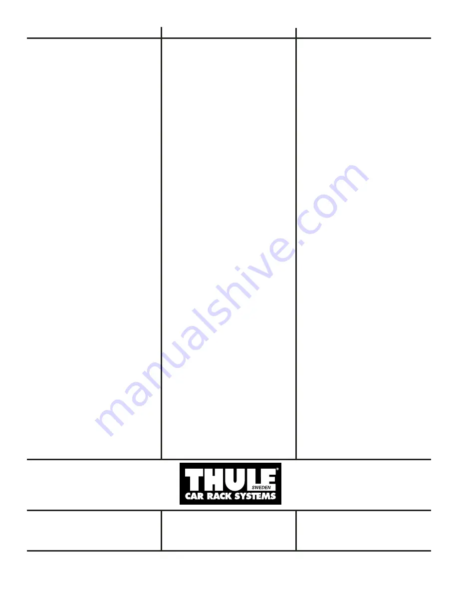 Thule WHEEL-ON 593 User Manual Download Page 3