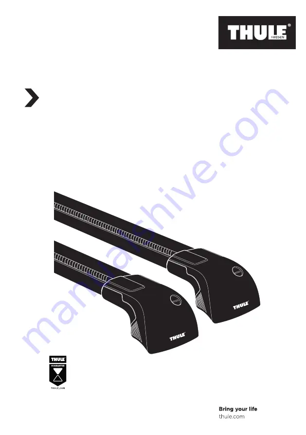 Thule WingBar Edge 959X Instructions Manual Download Page 1