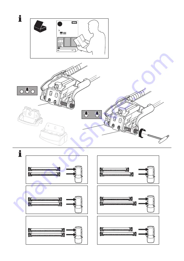 Thule WingBar Edge 959X Скачать руководство пользователя страница 5